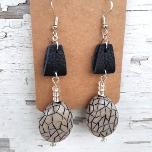 Handmade Leather, beads and Sterling Si…